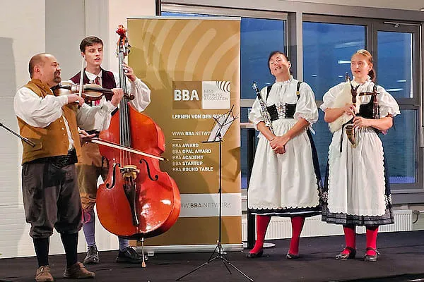 Music performance at BBA Award ceremony