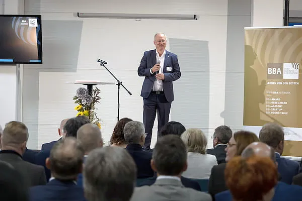 Laudatio at BBA Award ceremony