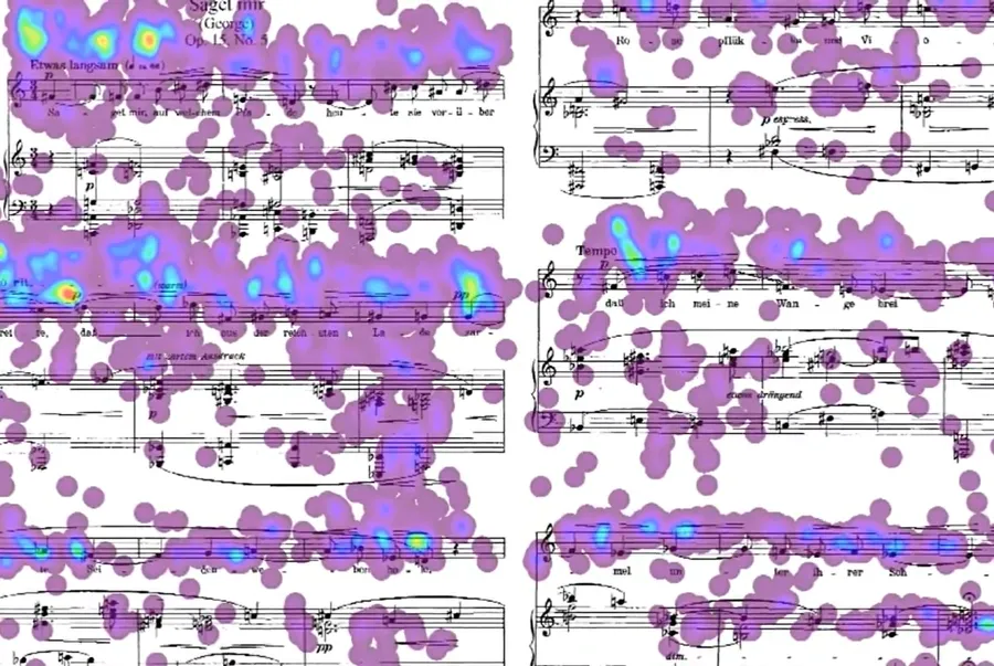 Explore The Hanging Garden Project - an innovative eye tracking study examining how students visually process musical notation with and without audio accompaniment
