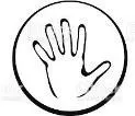 Hand icon representing affectionate touch