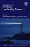 Book cover: Handbook of Methods in Leadership Research