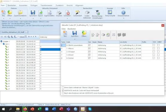 Mangold INTERACT software code definition interface