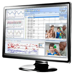 Mangold INTERACT software on monitor screen