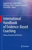 Book cover: International Handbook of Evidence-Based Coaching