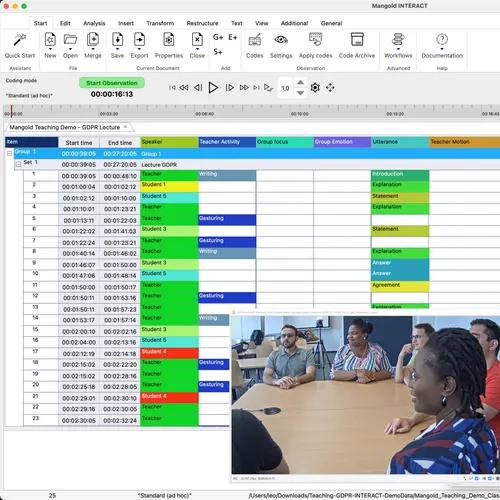 Mangold INTERACT Coding