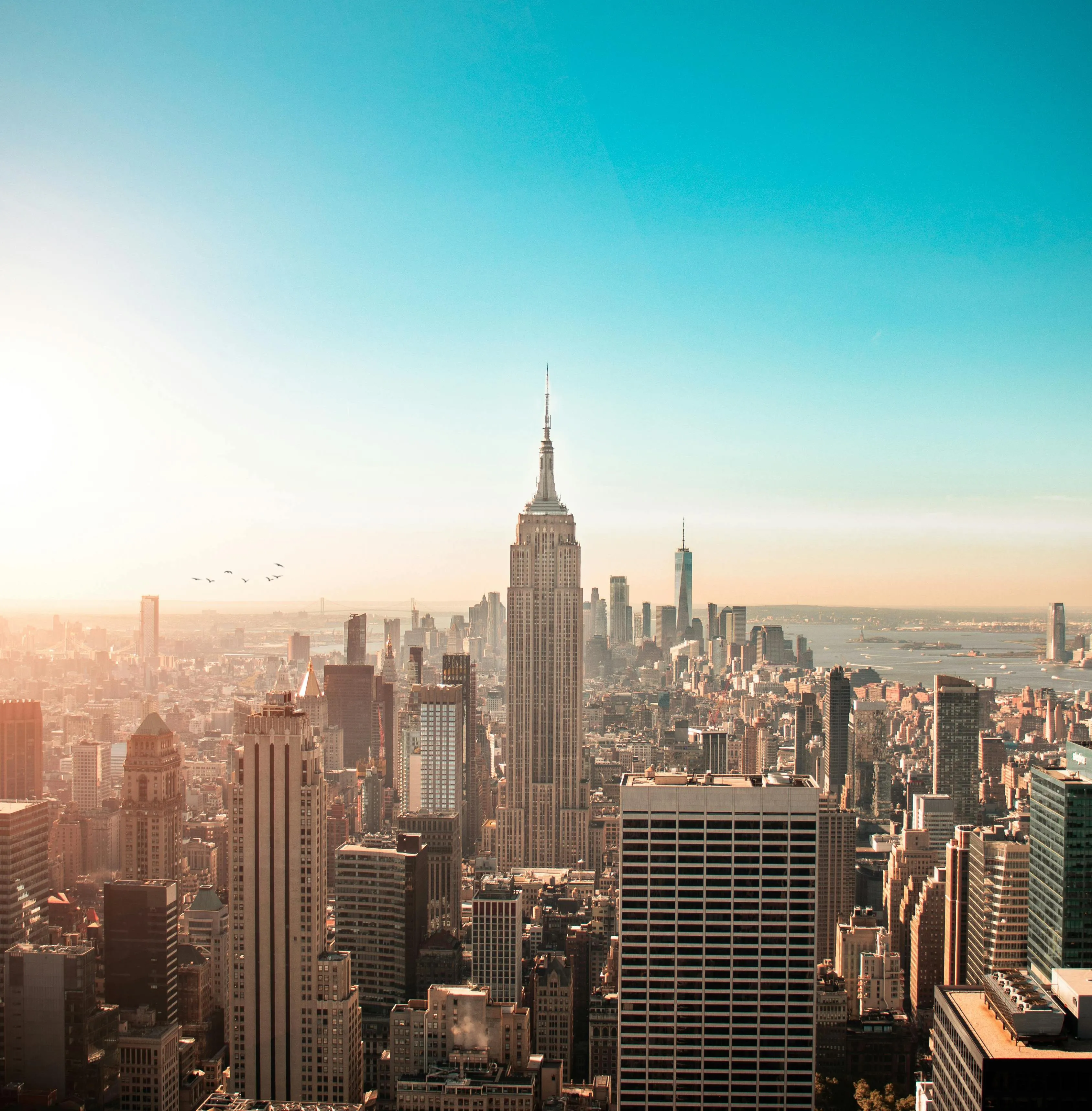 New York City skyline view