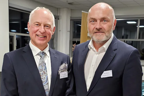 Pascal Mangold with Milan Slachta